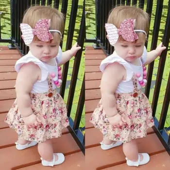Emmababy Brand 2019 Summer Toddler Baby Girl Floral Ruffle Tops+Tutu Skirt Kid Outfit Clothes Set
Emmababy Brand 2019 Summer Toddler Baby Girl Floral Ruffle Tops+Tutu Skirt Kid Outfit Clothes Set