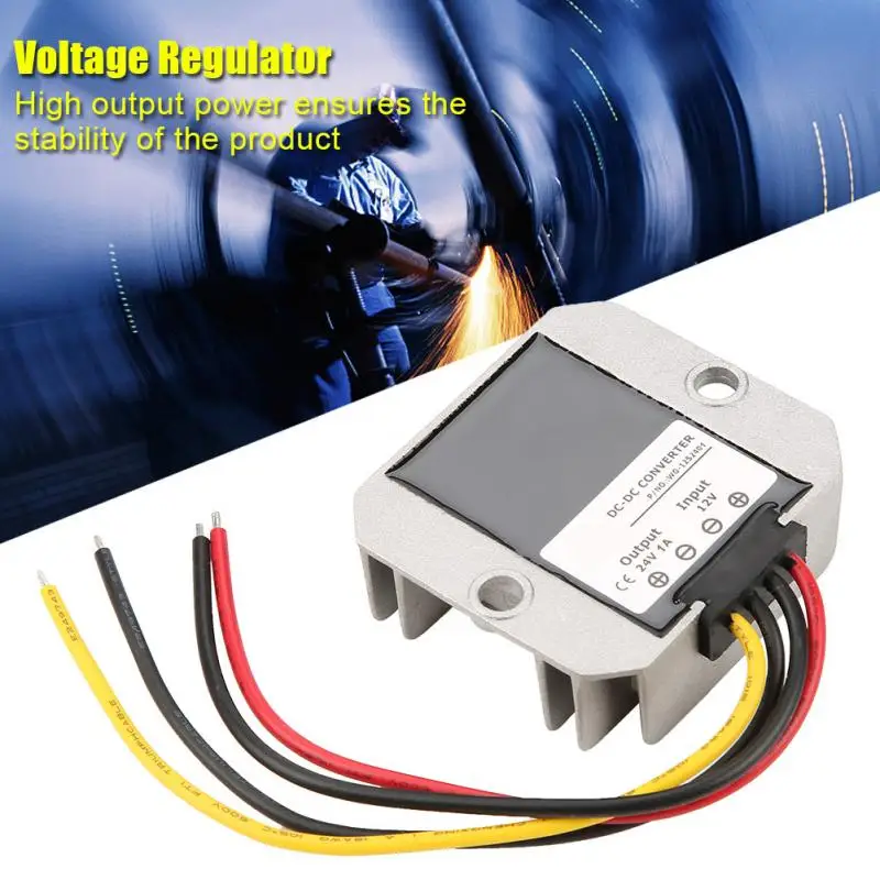 12V to 24V Boost Converter DC Voltage Regulator Power Supply 1A 24W WG-12S2401 Car Voltage Converter
12V to 24V Boost Converter DC Voltage Regulator Power Supply 1A 24W WG-12S2401 Car Voltage Converter