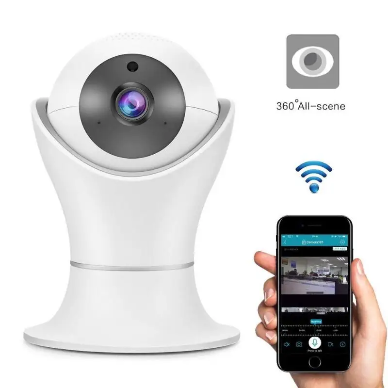 HD Wifi IP Camera 360 Rotation PTZ Wireless Baby Monitor Remote Control Home Security Surveillance Network Camera
HD Wifi IP Camera 360 Rotation PTZ Wireless Baby Monitor Remote Control Home Security Surveillance Network Camera