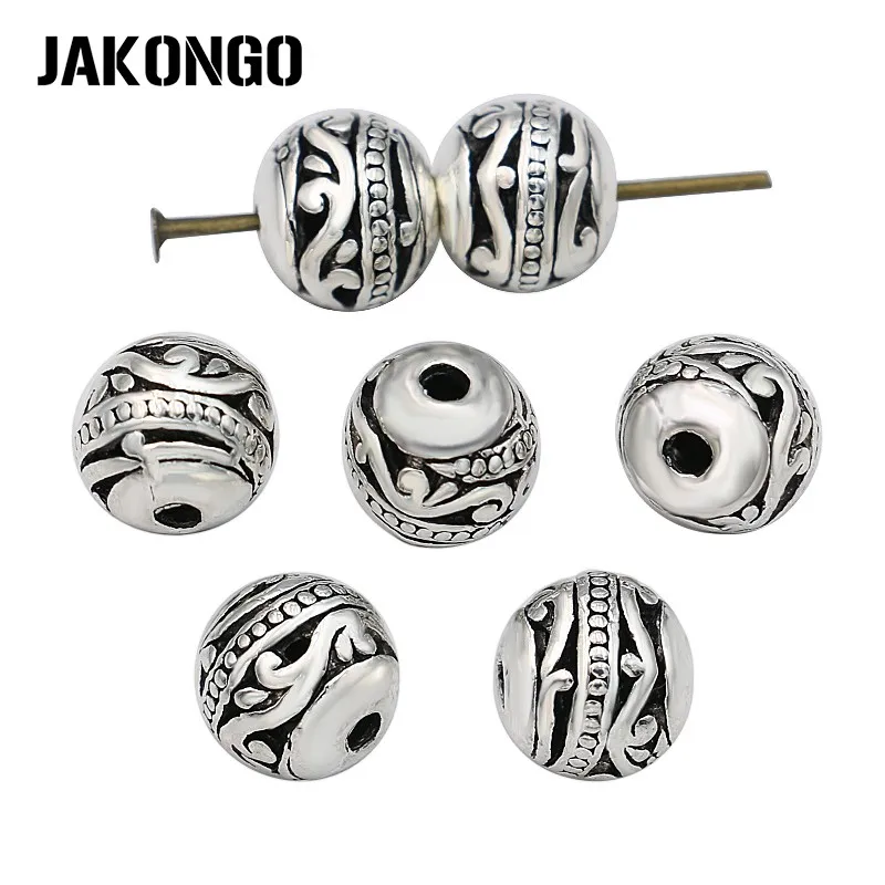 JAKONGO Wave Spacer Beads Antique Silver Plated Hollow Loose Beads for Jewelry Making Bracelet Jewelry Accessories 8mm 10pcs
JAKONGO Wave Spacer Beads Antique Silver Plated Hollow Loose Beads for Jewelry Making Bracelet Jewelry Accessories 8mm 10pcs