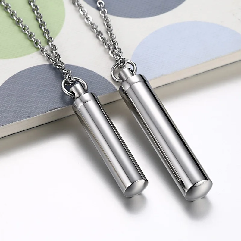 Fashion 2 Size Couple Perfume Bottle Necklaces For Women Men Charm Necklaces Pendants Jewelry 2017
Fashion 2 Size Couple Perfume Bottle Necklaces For Women Men Charm Necklaces Pendants Jewelry 2017
