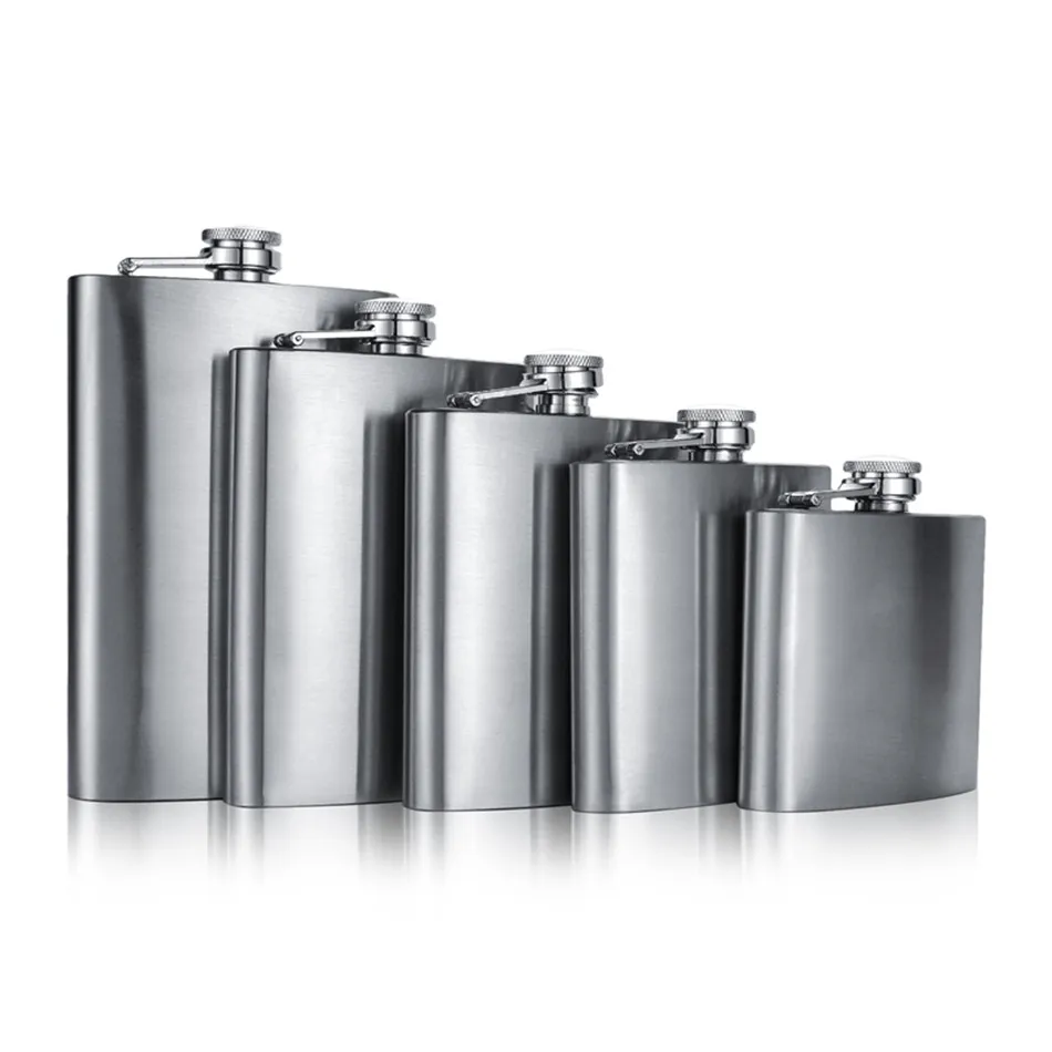 7oz 8oz 10oz 18oz Portable Stainless Steel Hip Flask Flagon Whiskey Wine Vodka Pot Bottle + Funnel Travel Tour Classic Drinkware
7oz 8oz 10oz 18oz Portable Stainless Steel Hip Flask Flagon Whiskey Wine Vodka Pot Bottle + Funnel Travel Tour Classic Drinkware