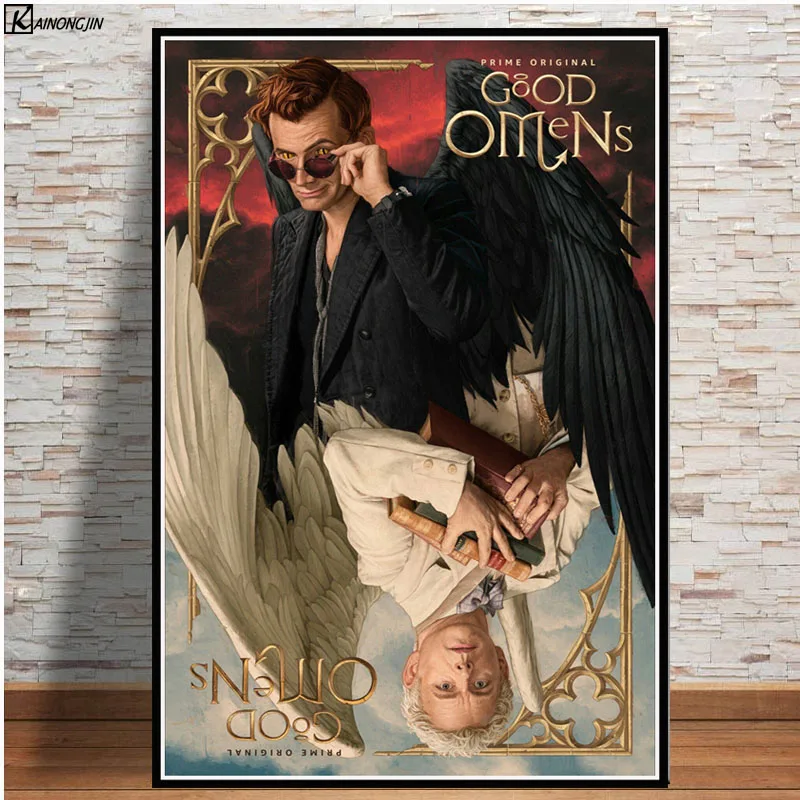 Good Omens Poster Wall Art Neil Gaiman TV Series Show Canvas Painting Posters and Prints for Room Decorative Home Decor
Good Omens Poster Wall Art Neil Gaiman TV Series Show Canvas Painting Posters and Prints for Room Decorative Home Decor
