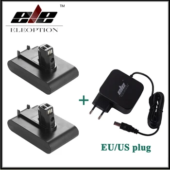 2x Eleoption 22.2V 2000mAh Li-Ion Rechargeable Battery for Dyson DC31 DC35 917083-01 Vacuum Cleaner With AC Adapter Charger
2x Eleoption 22.2V 2000mAh Li-Ion Rechargeable Battery for Dyson DC31 DC35 917083-01 Vacuum Cleaner With AC Adapter Charger