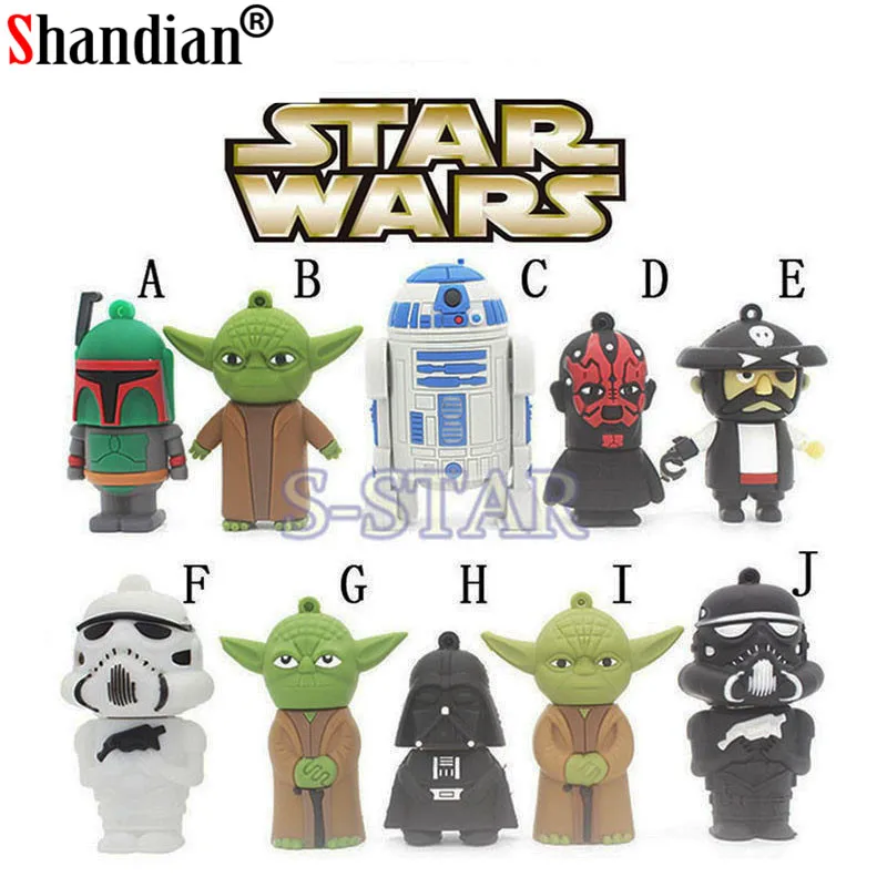 SHANDIAN 100% real capacity Free shipping Star Wars Creative R2D2 Robot model16GB 32GB 64GB USB 2.0 Flash Memory Disk Stick
SHANDIAN 100% real capacity Free shipping Star Wars Creative R2D2 Robot model16GB 32GB 64GB USB 2.0 Flash Memory Disk Stick