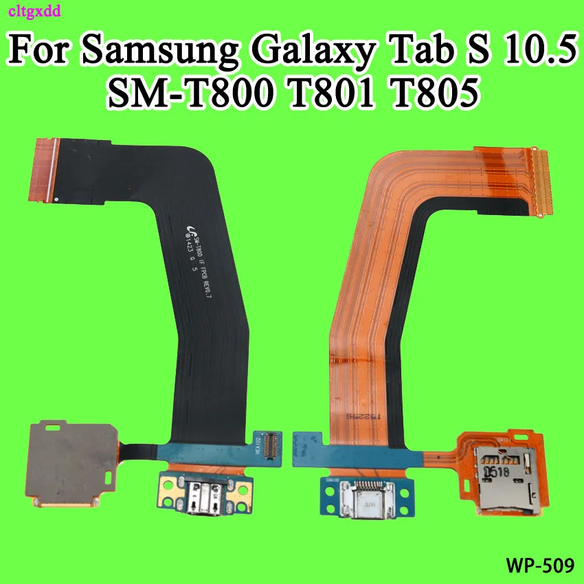 For Samsung Galaxy Tab S 10.5 SM-T800 T801 T805 Dock Connector Charge Charging Port Flex Cable With MicroSD Memory Card Holder
For Samsung Galaxy Tab S 10.5 SM-T800 T801 T805 Dock Connector Charge Charging Port Flex Cable With MicroSD Memory Card Holder