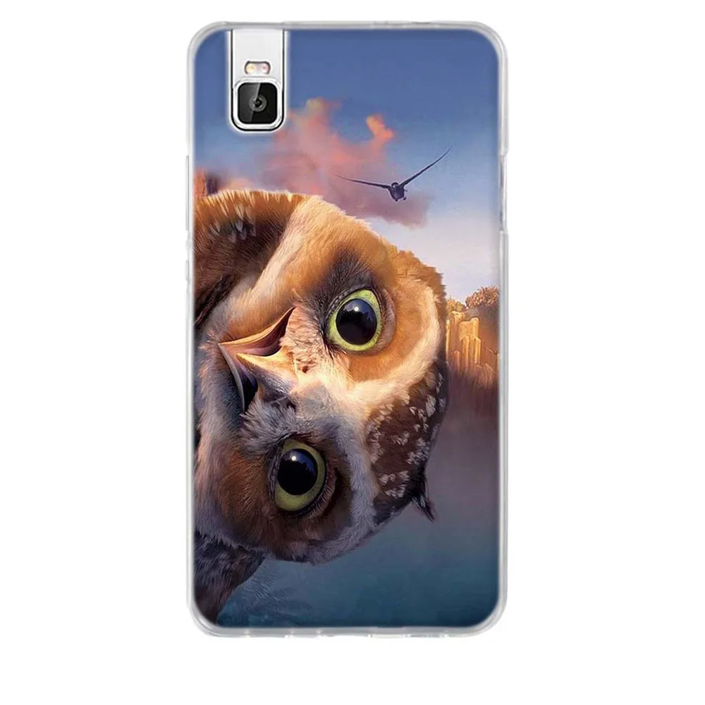 For Huawei Honor 7I Phone Case TPU Soft Cover for Huawei 7i shotx Back Cover Cartoon Painting Case For Huawei Shot X Silicone