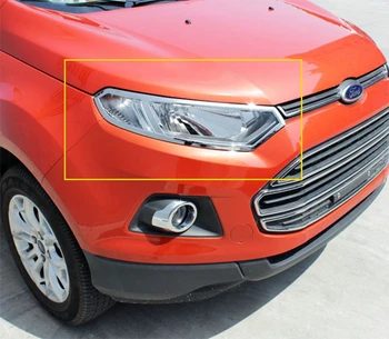 For Ford Ecosport 2013 2014 2015 2016 ABS Chrome Front Headlight Lamp Hoods Cover Trims External Head Lamps Protector 2Pcs/set
For Ford Ecosport 2013 2014 2015 2016 ABS Chrome Front Headlight Lamp Hoods Cover Trims External Head Lamps Protector 2Pcs/set