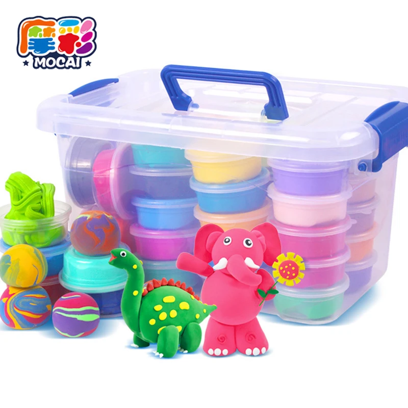 Mocai Clay Smart Handgum Skin Color Magnetic 12 To 36 Color Light Clay Non-toxic Rubber Toys for Children Ultralight
Mocai Clay Smart Handgum Skin Color Magnetic 12 To 36 Color Light Clay Non-toxic Rubber Toys for Children Ultralight