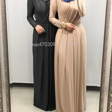 2019 женское мусульманское платье абайя Турция Ближний Восток