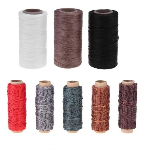 2018 Durable Waxed Sewing Threads 150D/16 Flat Strong Bounded Nylon Leather Sewing Thread for Craft Repair Sewing Tools
2018 Durable Waxed Sewing Threads 150D/16 Flat Strong Bounded Nylon Leather Sewing Thread for Craft Repair Sewing Tools