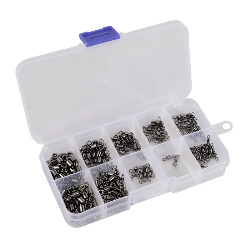 High Carbon Material Fishing Hooks Boxing Suit Combo 210pcs/set Fishing Swivels Set Fish Tool Accessory Fishing Tackle
High Carbon Material Fishing Hooks Boxing Suit Combo 210pcs/set Fishing Swivels Set Fish Tool Accessory Fishing Tackle