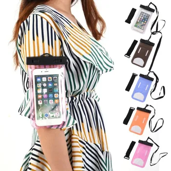 Swimming Bags Waterproof Underwater Pouch Phone Case Universal touch Screen Cell Phone Armband Dry Bag
Swimming Bags Waterproof Underwater Pouch Phone Case Universal touch Screen Cell Phone Armband Dry Bag
