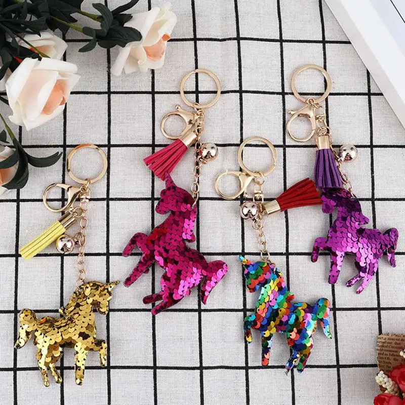 1 Pcs Cute Unicorn Keychain Glitter Mermaid Sequins Key Chain Gifts For Women Car Bag Pendant Accessories Key Ring Jewelery
1 Pcs Cute Unicorn Keychain Glitter Mermaid Sequins Key Chain Gifts For Women Car Bag Pendant Accessories Key Ring Jewelery