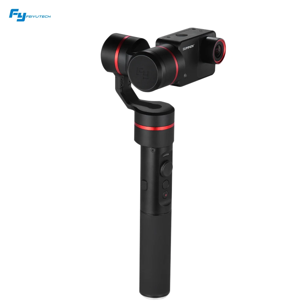 Feiyutech SUMMON+ Stabilized Handheld Action Camera 3-Axis Gimbal 16MP 2.0" HD Display LED Fill Light Anti-shake for Panoramic
Feiyutech SUMMON+ Stabilized Handheld Action Camera 3-Axis Gimbal 16MP 2.0" HD Display LED Fill Light Anti-shake for Panoramic