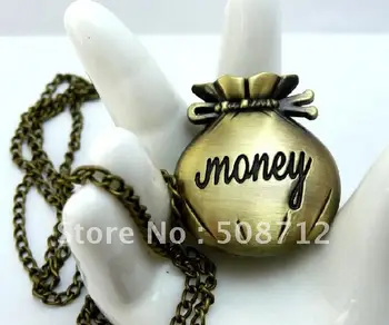 Free shipping!!!Retro style Purse Money Necklace Quartz Pocket Watch Xmas gift
Free shipping!!!Retro style Purse Money Necklace Quartz Pocket Watch Xmas gift