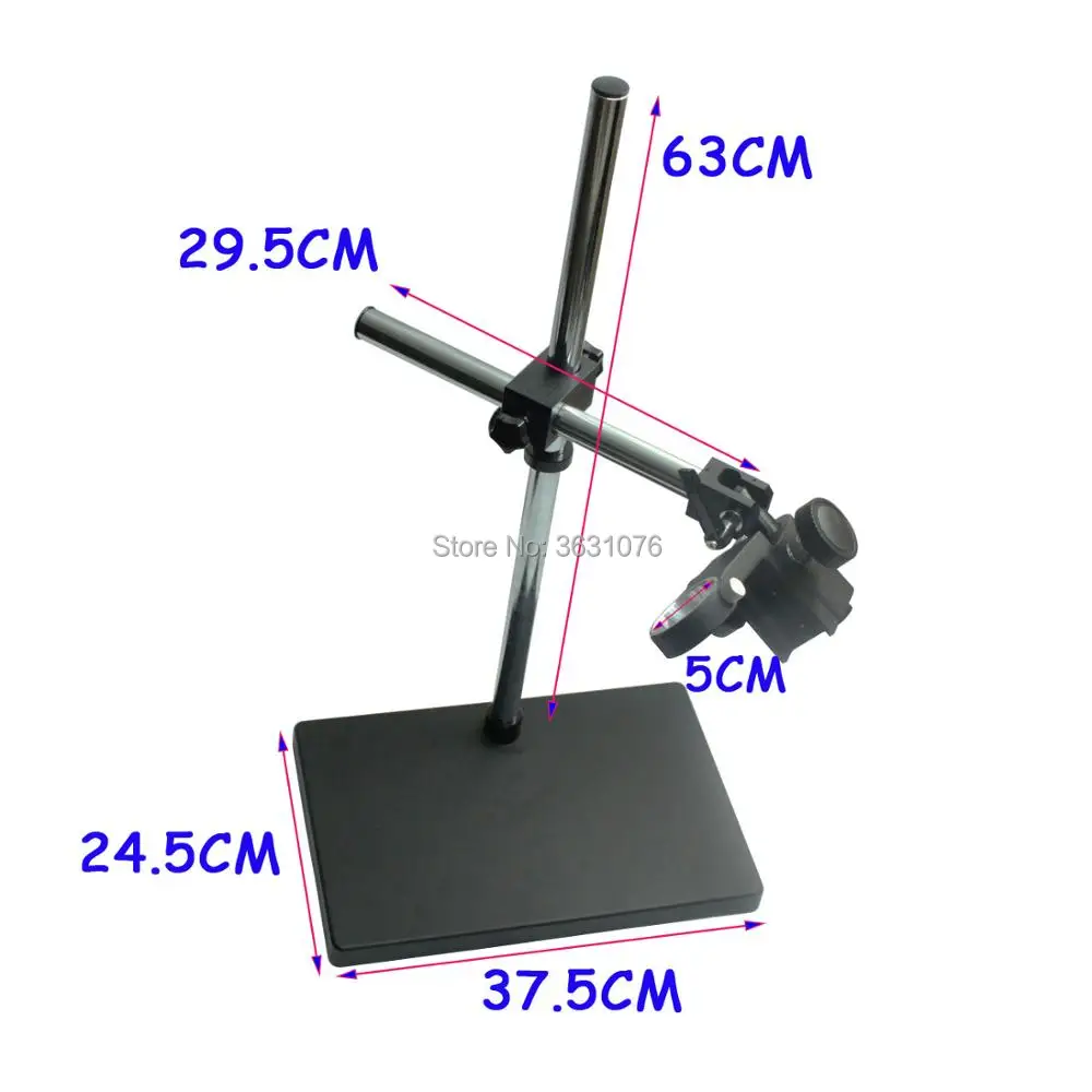 Big Size Large Dual-arm Heavy Duty Boom Stereo Metal Table Stand 50mm Ring Holder For Lab Microscope Digital Industry Camera
Big Size Large Dual-arm Heavy Duty Boom Stereo Metal Table Stand 50mm Ring Holder For Lab Microscope Digital Industry Camera