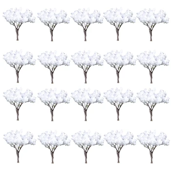20pcs 6.7cm HO 1:85 Scale Snow Tree Model Railroad Architecture Diorama Tree for DIY Scenery Landscape
20pcs 6.7cm HO 1:85 Scale Snow Tree Model Railroad Architecture Diorama Tree for DIY Scenery Landscape