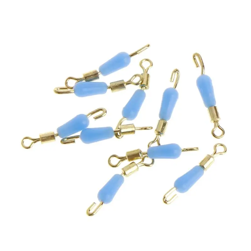 10Pcs/Set Fishing Line Clip Silicone Bead Swivel Anti Wrap Sub Line Connector Quick Rotating Accessories
10Pcs/Set Fishing Line Clip Silicone Bead Swivel Anti Wrap Sub Line Connector Quick Rotating Accessories