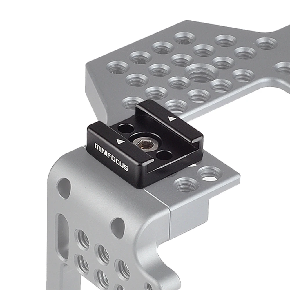 Cold Shoe Mount Adapter Cold Shoe Bracket Standard Shoe Type with 1/4" Thread Hole for Camera Cage Flash Led Light Monitor Video
Cold Shoe Mount Adapter Cold Shoe Bracket Standard Shoe Type with 1/4" Thread Hole for Camera Cage Flash Led Light Monitor Video
