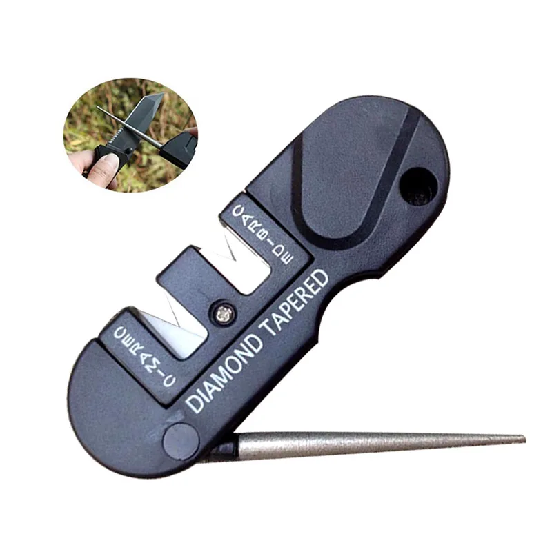 Outdoor Portable Sharpening tools Diamond Knife Multifunctional Sharpening Stone EDC Tools selectable Precision Grinding HR
Outdoor Portable Sharpening tools Diamond Knife Multifunctional Sharpening Stone EDC Tools selectable Precision Grinding HR