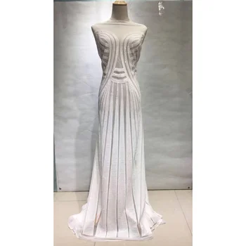 Latest African french Laces Fabrics with seuqins High Quality Nigerian Net tulle Lace Fabric for women for wedding lace -H5
Latest African french Laces Fabrics with seuqins High Quality Nigerian Net tulle Lace Fabric for women for wedding lace -H5