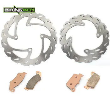 BIKINGBOY Front Rear Brake Discs Rotors Disks + Pads for Kawasaki KX250F 2004 2005 KXF KX-F 250 04 05 Motorcycle 250mm 239mm
BIKINGBOY Front Rear Brake Discs Rotors Disks + Pads for Kawasaki KX250F 2004 2005 KXF KX-F 250 04 05 Motorcycle 250mm 239mm