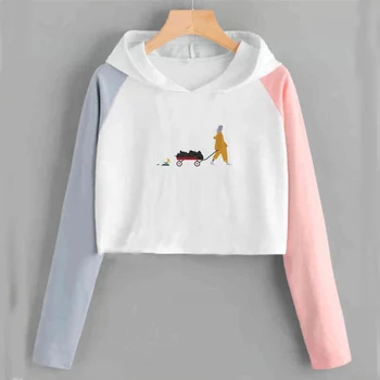 Spring Billie Eilish Crop Hoodie Print Hooded Women Pink Sweatshirt Clothes Harajuku Casual Streetwear Hoodies Kpop Sweatshirts
Spring Billie Eilish Crop Hoodie Print Hooded Women Pink Sweatshirt Clothes Harajuku Casual Streetwear Hoodies Kpop Sweatshirts