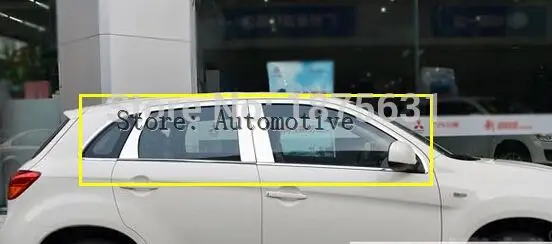 18pcs Stainless Steel Chrome Door Full Window Frame Pillars Window Sill Molding Trim Exactly Fitted For Mitsubishi ASX
18pcs Stainless Steel Chrome Door Full Window Frame Pillars Window Sill Molding Trim Exactly Fitted For Mitsubishi ASX