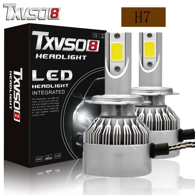 TXVSO8 2PCS Car Headlight Bulbs H7 Led H1 H 11 H13 Kits Flip COB Chips 55W 20000LM 6000K Led Fog light Bulb luces led para auto
TXVSO8 2PCS Car Headlight Bulbs H7 Led H1 H 11 H13 Kits Flip COB Chips 55W 20000LM 6000K Led Fog light Bulb luces led para auto