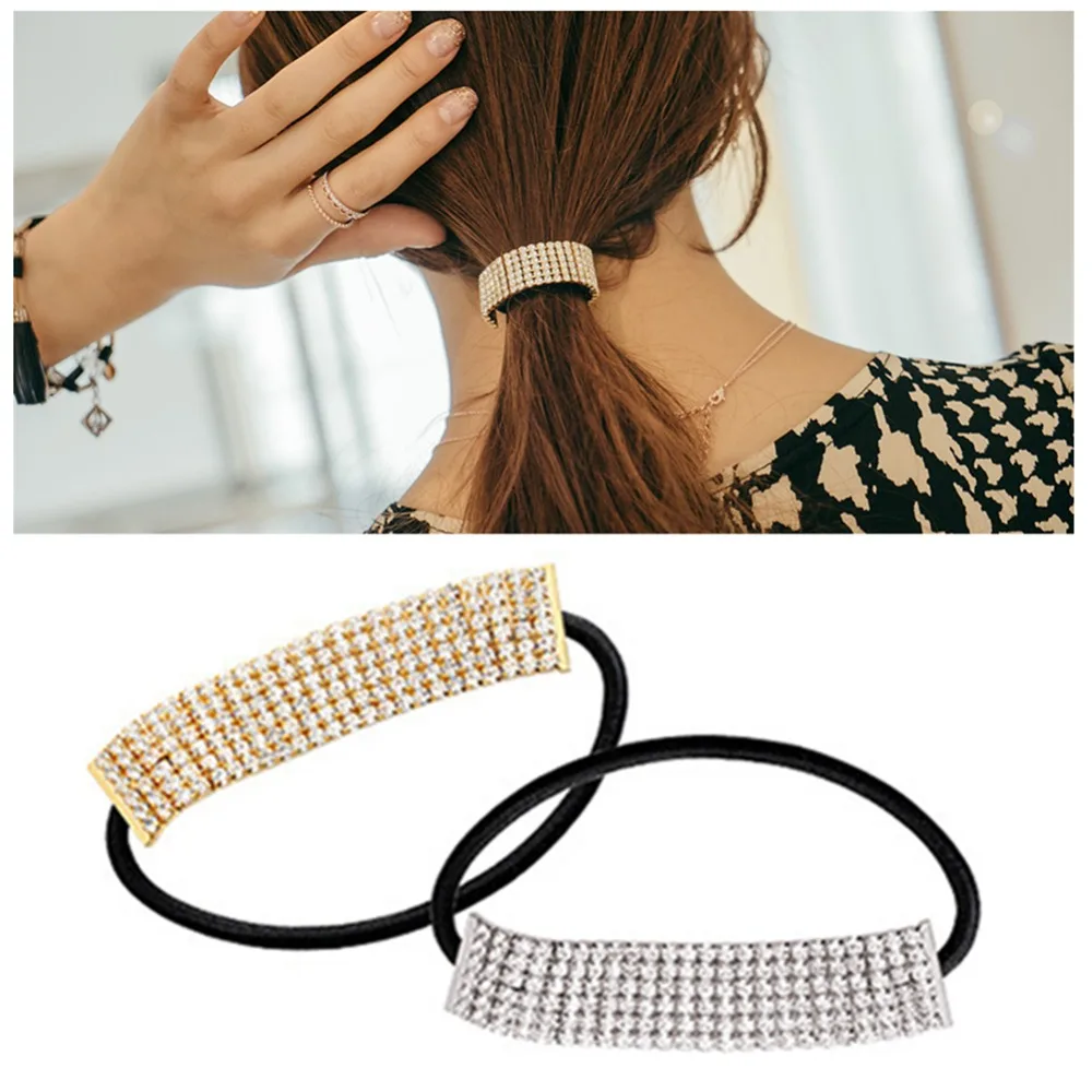 Ruihfas 2Pc Designer Fashion Elastic Rhinestone Hairtie Ponytail Holder Headband Hair Ties Accessories for Women Girls Hair Band
Ruihfas 2Pc Designer Fashion Elastic Rhinestone Hairtie Ponytail Holder Headband Hair Ties Accessories for Women Girls Hair Band