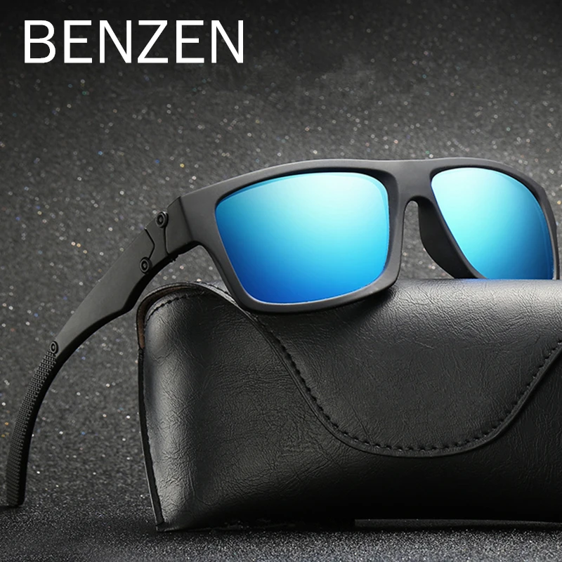 BENZEN Sunglasses Men Polarized Male Sun Glasses Driving Glasses Shades Eyeglasses Goggles Black 9338
BENZEN Sunglasses Men Polarized Male Sun Glasses Driving Glasses Shades Eyeglasses Goggles Black 9338
