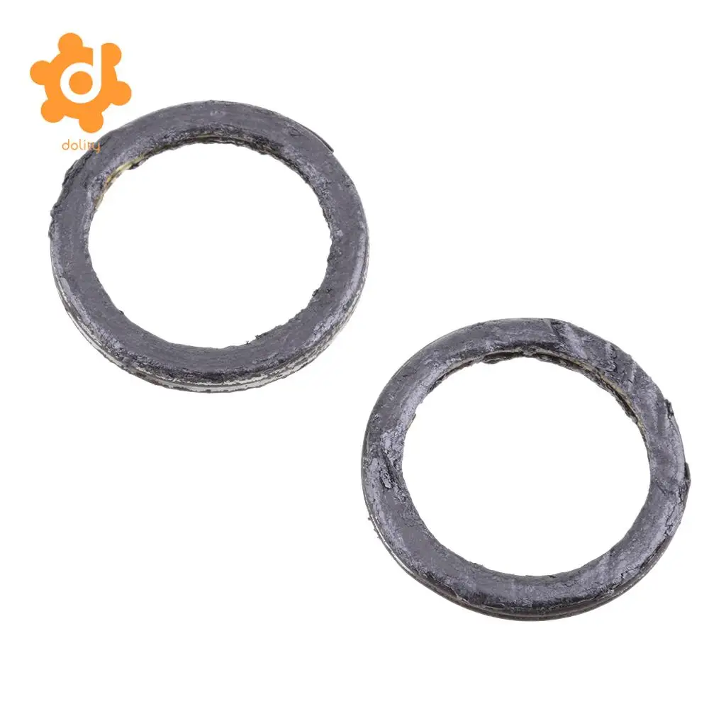 2pcs 30mm Exhaust Pipe Gasket for 90cc 110cc 125cc Pit Dirt Bike ATV Buggy