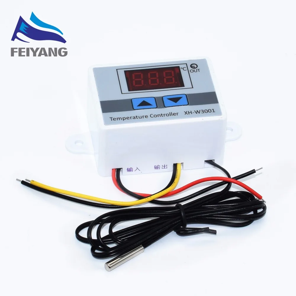 12V Digital Control Temperature Microcomputer Thermostat Switch Thermometer New Thermoregulator Best Quality W3001
12V Digital Control Temperature Microcomputer Thermostat Switch Thermometer New Thermoregulator Best Quality W3001