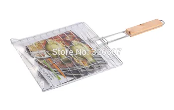 Steel barbecue net clamp grilled fish grilled clip outdoor camping shelf meshes BBQ grill tools accessories party tool
Steel barbecue net clamp grilled fish grilled clip outdoor camping shelf meshes BBQ grill tools accessories party tool