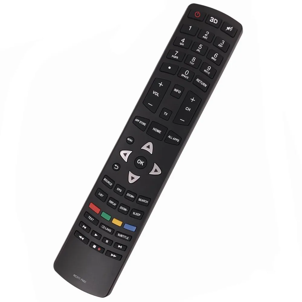 Remote control for tcl 4K 3D LED LCD Smart TV controller RC311FMI2 L32E5510S L32F3520S L32S4690S
Remote control for tcl 4K 3D LED LCD Smart TV controller RC311FMI2 L32E5510S L32F3520S L32S4690S