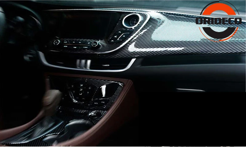 2D Carbon Fiber Foil Vinyl Car Wrap 2