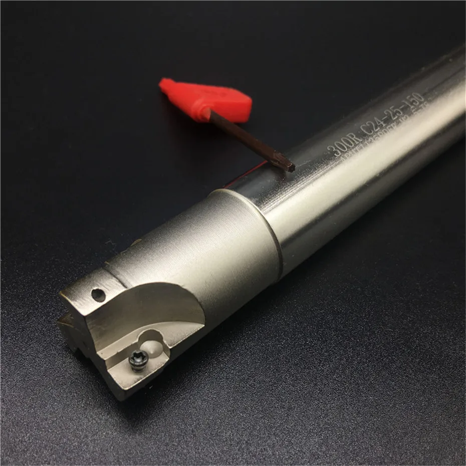 apmt1135 BAP300R C24 25 150 25mm 150 Length Milling Cutter Holder Roughing Pocket Sloot Plung Shoulder Copy milling
apmt1135 BAP300R C24 25 150 25mm 150 Length Milling Cutter Holder Roughing Pocket Sloot Plung Shoulder Copy milling