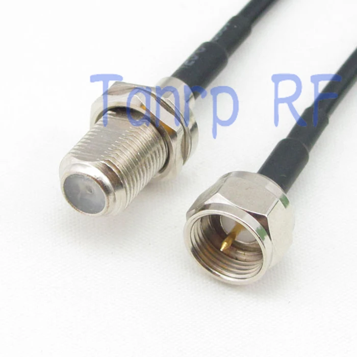 6in F male plug to F female jack RF connector adapter 15CM Pigtail coaxial jumper cable RG174 extension cord
6in F male plug to F female jack RF connector adapter 15CM Pigtail coaxial jumper cable RG174 extension cord