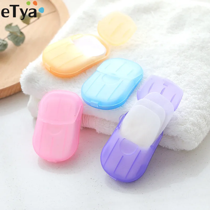 eTya Travel Scented Foaming Paper Soap Portable Washing Hand Bath Soap Travel accessories
eTya Travel Scented Foaming Paper Soap Portable Washing Hand Bath Soap Travel accessories