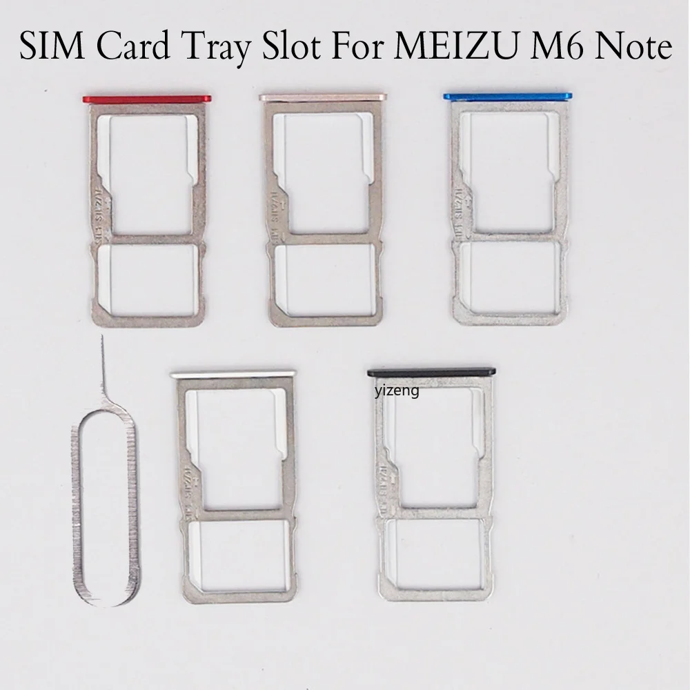 New For Meizu M6 note SIM Card Tray Holder Replacement Parts SIM Card Slot Holder Sim Cards Adapters for meizu M6note
New For Meizu M6 note SIM Card Tray Holder Replacement Parts SIM Card Slot Holder Sim Cards Adapters for meizu M6note