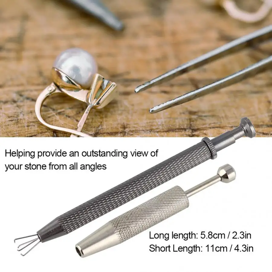 Professional Jewlery Pick-Up Tool with 4 Prongs for Jewlery Processing Identification Jewelry Making Tool for Jeweler a
Professional Jewlery Pick-Up Tool with 4 Prongs for Jewlery Processing Identification Jewelry Making Tool for Jeweler a