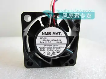 Original authentic NMB-MAT 1606KL-05W-B59 4cm 4015 24V0.08A 40*40*15MM 3 wire cooling fan
Original authentic NMB-MAT 1606KL-05W-B59 4cm 4015 24V0.08A 40*40*15MM 3 wire cooling fan