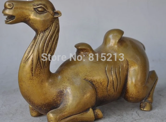 bi0011703 10" old china fengshui bronze copper Camel animal auspicious wealth lucky statue
bi0011703 10" old china fengshui bronze copper Camel animal auspicious wealth lucky statue