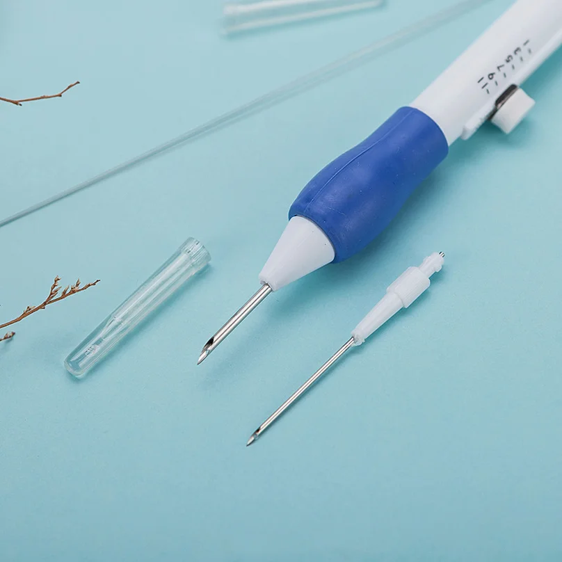 Hot Pratical ABS DIY Crafts Magic Embroidery Pen Set DIY 3 Interchangeable Punch Needle Sewing Accessories For Embroidery 2019
Hot Pratical ABS DIY Crafts Magic Embroidery Pen Set DIY 3 Interchangeable Punch Needle Sewing Accessories For Embroidery 2019