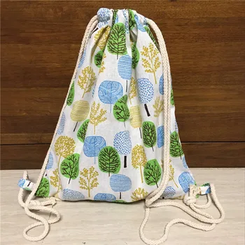 YILE Cotton Linen Drawstring Travel Backpack Student Book Bag Round Lucky Tree B12
YILE Cotton Linen Drawstring Travel Backpack Student Book Bag Round Lucky Tree B12
