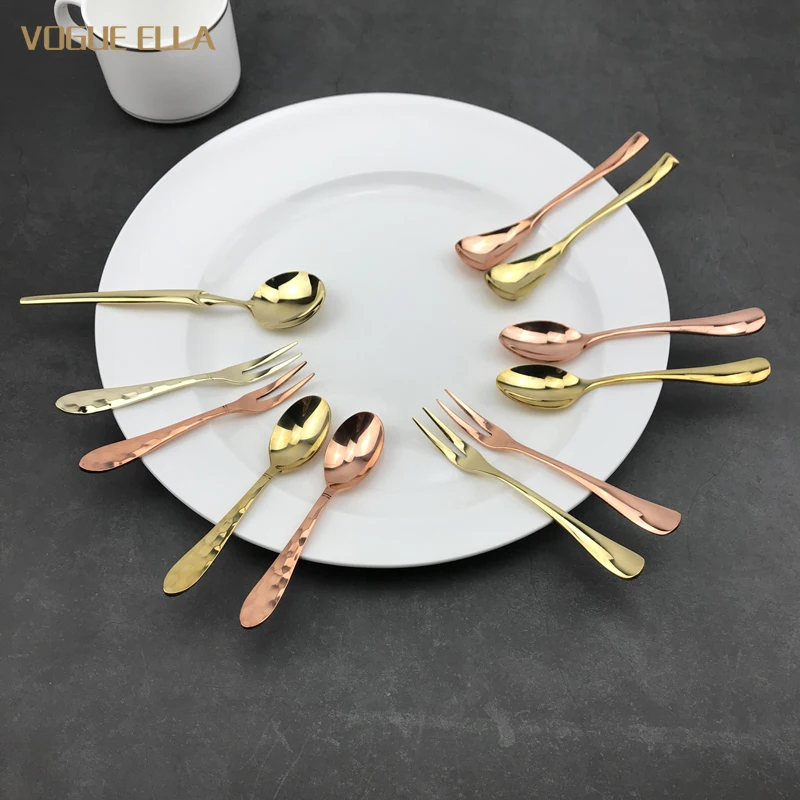 Pure Copper Coffee Spoon Brass Small Spoon Fork Set Creative Teaspoon Dessert Spoon Copper Feed Baby Spoon Fruit Fork Cutlery
Pure Copper Coffee Spoon Brass Small Spoon Fork Set Creative Teaspoon Dessert Spoon Copper Feed Baby Spoon Fruit Fork Cutlery