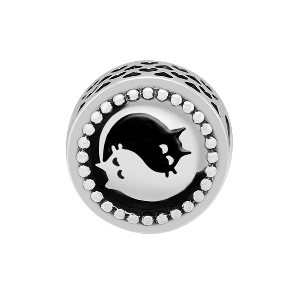 Fandola CKK 925 Sterling-Silver Black & White Cats Tai Chi Beads Fits Pandora Charms Bracelets Charms 925 Original d'origine
Fandola CKK 925 Sterling-Silver Black & White Cats Tai Chi Beads Fits Pandora Charms Bracelets Charms 925 Original d'origine