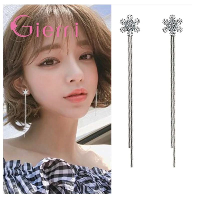 New Arrival Snowflake Chain Women earrings 925 Sterling Silver Jewelry Pretty Gifts For Women Suitable for all occasions
New Arrival Snowflake Chain Women earrings 925 Sterling Silver Jewelry Pretty Gifts For Women Suitable for all occasions