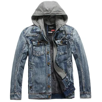 Mens Jeans Jacket Outerwear & Coats Thicken Denim Coat Casual Hip Pop Men Jeans Jackets Cowboy Men's Clothing Coats & Jackets
Mens Jeans Jacket Outerwear & Coats Thicken Denim Coat Casual Hip Pop Men Jeans Jackets Cowboy Men's Clothing Coats & Jackets